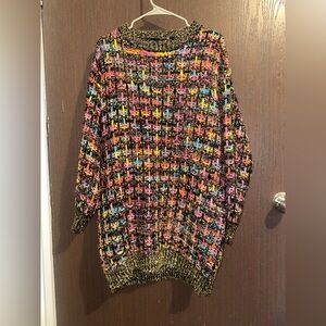Forever 21 Multicolor Vintage Knit Sweater